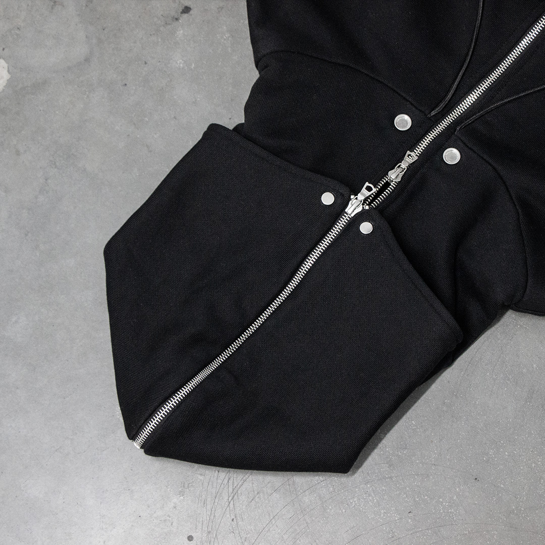 COVERT HOODIE - OBSIDIAN BLACK