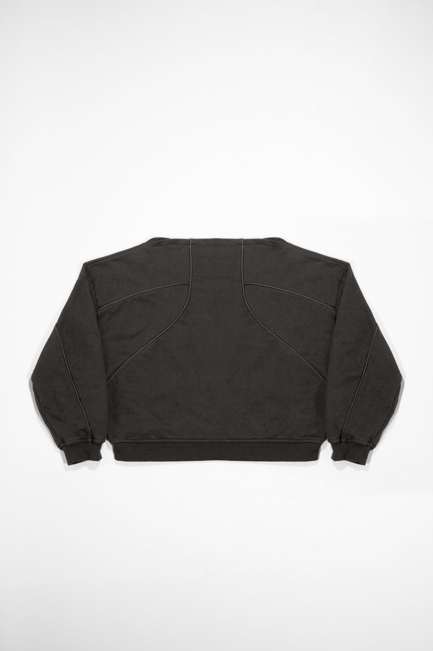 BOATNECK SWEATSHIRT - GRAVEL GREY