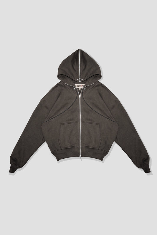 COVERT HOODIE - GRAVEL GREY